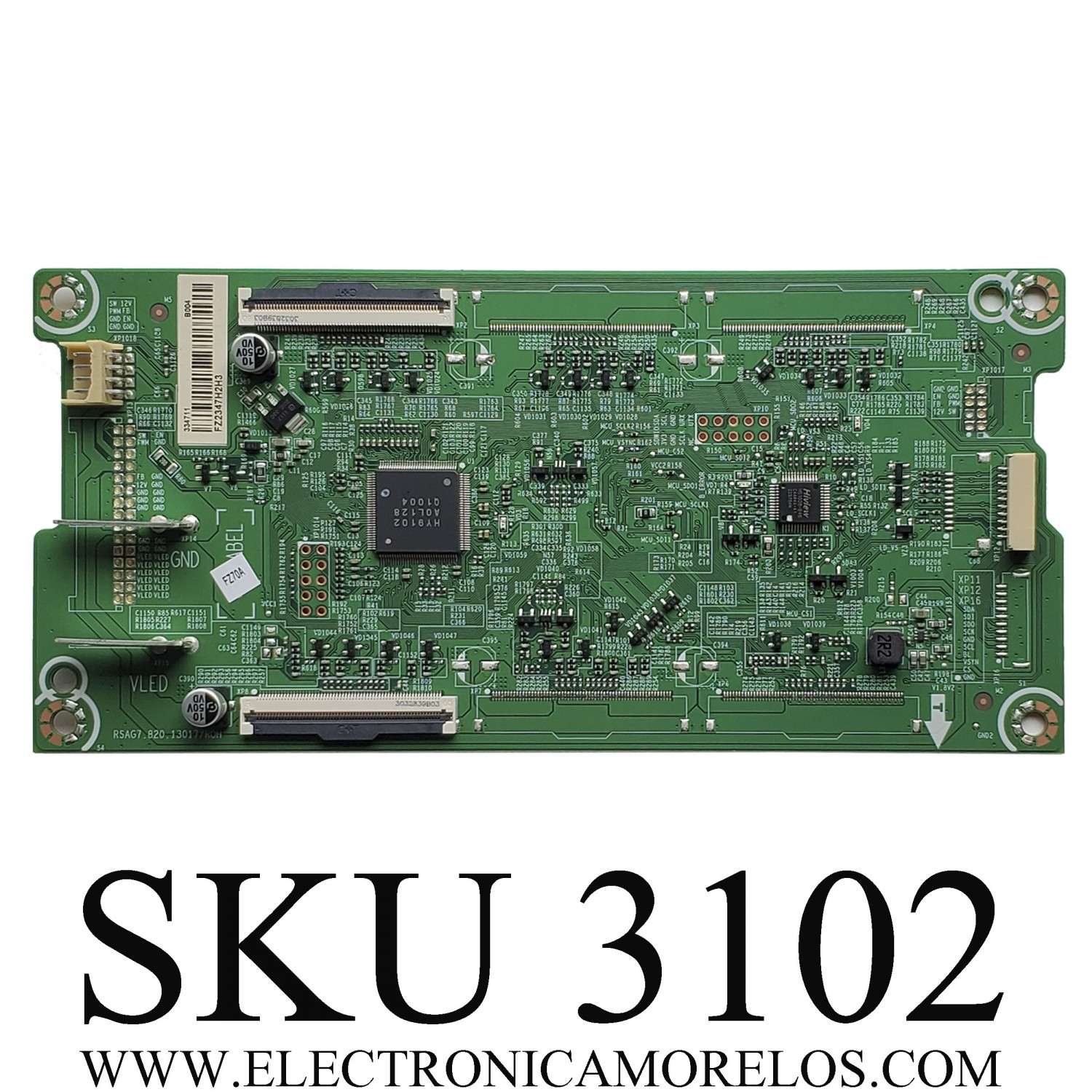 LED DRIVER PARA TV HISENSE ULED / NUMERO DE PARTE 334711 / RSAG7.820.13017/ROH / 4DE46422C / E193079 / PANEL HD650H3U51-T0L2\S0\GM\ROH / DISPLAY T650QVN07.H / MODELO 65U7K
